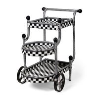 Gambit Check Outdoor Bar Cart