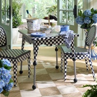 Gambit Check Outdoor Patio Dining Table