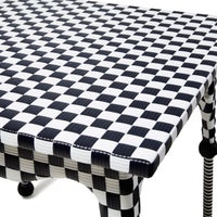 Gambit Check Outdoor Patio Dining Table