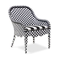 Gambit Check Outdoor Accent Chair