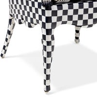 Gambit Check Outdoor Accent Chair