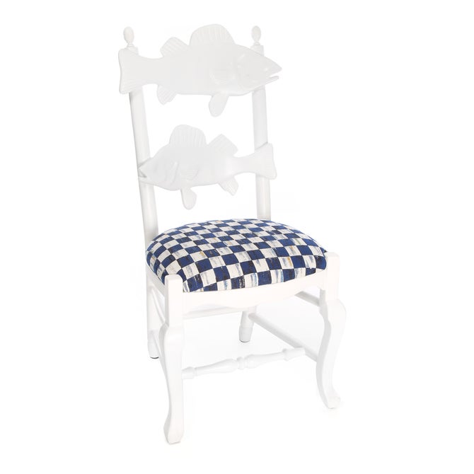 Royal Check Outdoor Fish Chair image number 0