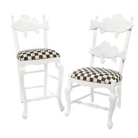 Courtly Check Outdoor Fish Chair