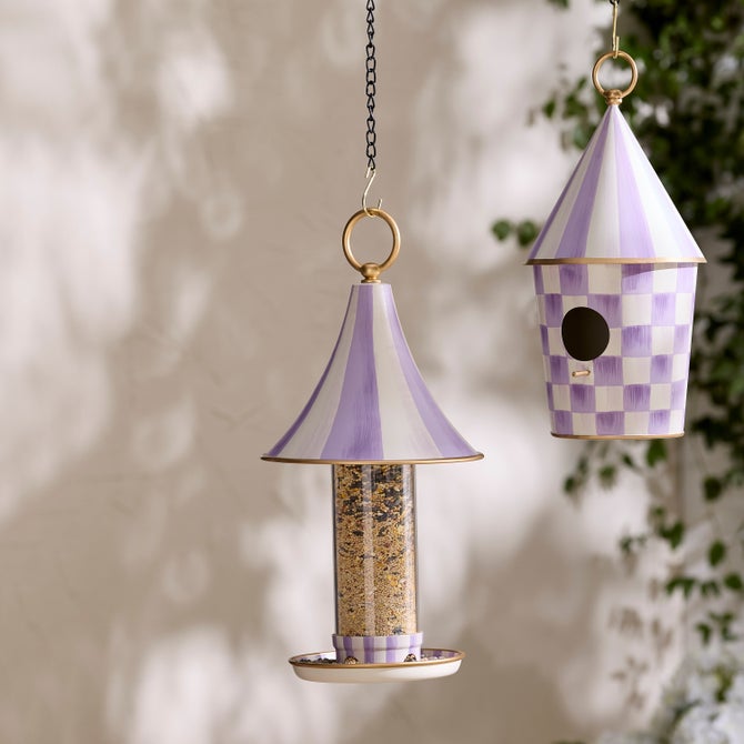Violet Bird Feeder image number 1