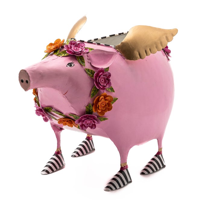 Patience Brewster Portia Pig Planter image number 0