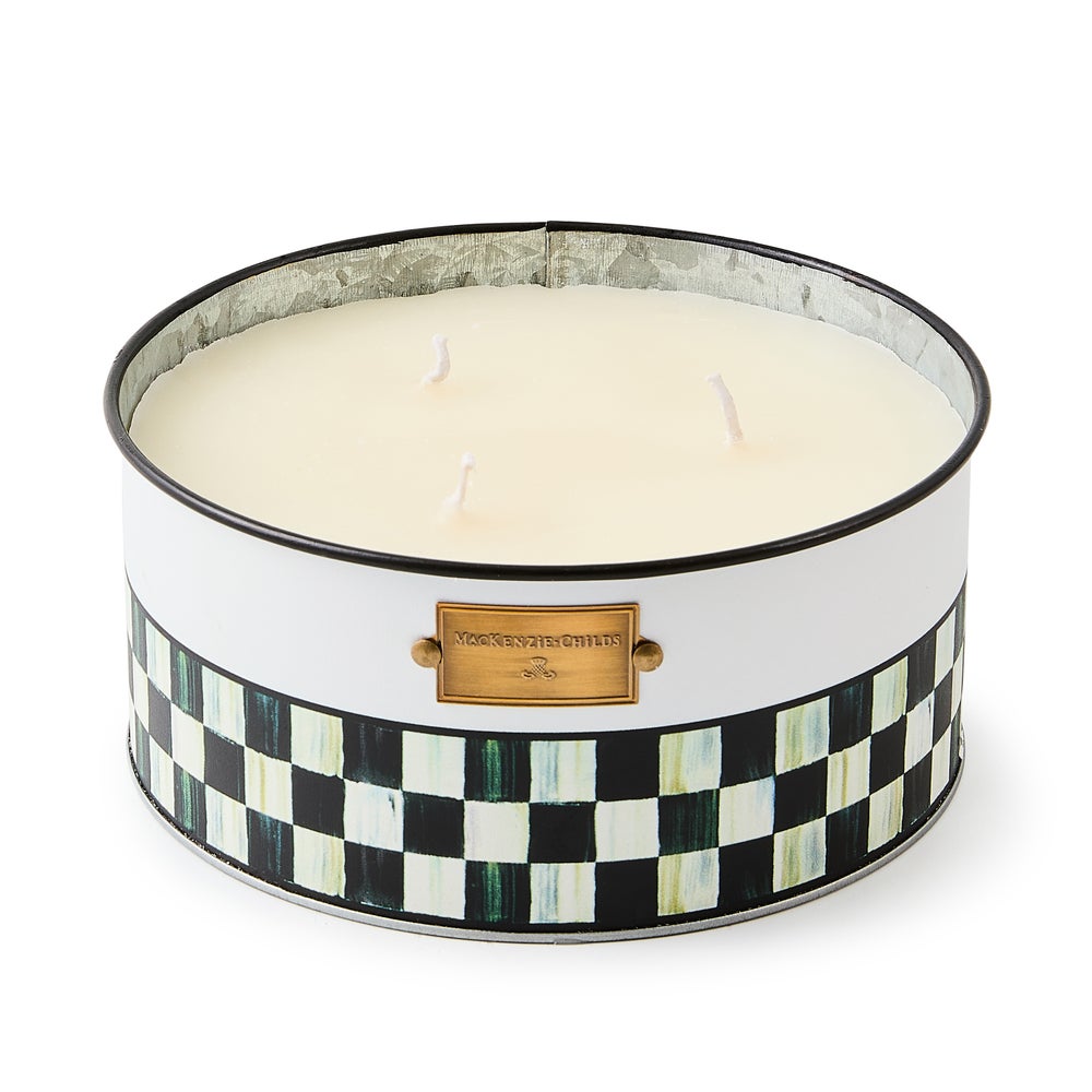 Spectator Large Citronella Candle mackenzie-childs Panama imagen 1 Spectator Large Citronella Candle mackenzie-childs Panama imagen 1