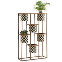 Courtly Check Large Hanging Plant Stand