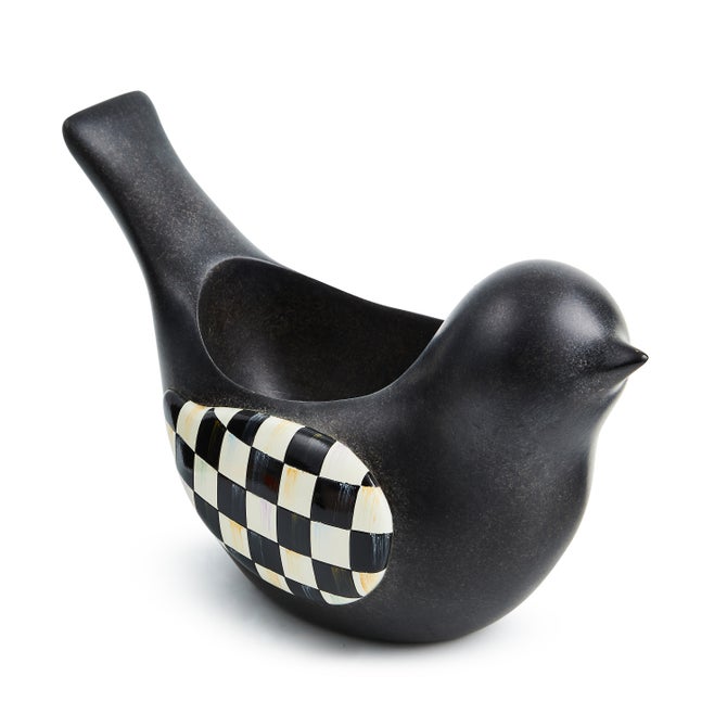Courtly Check Birdy Planter image number 0