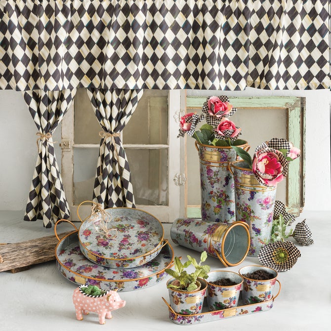 Flower Market Galvanized Flower Buckets, Set of 3 image number 5