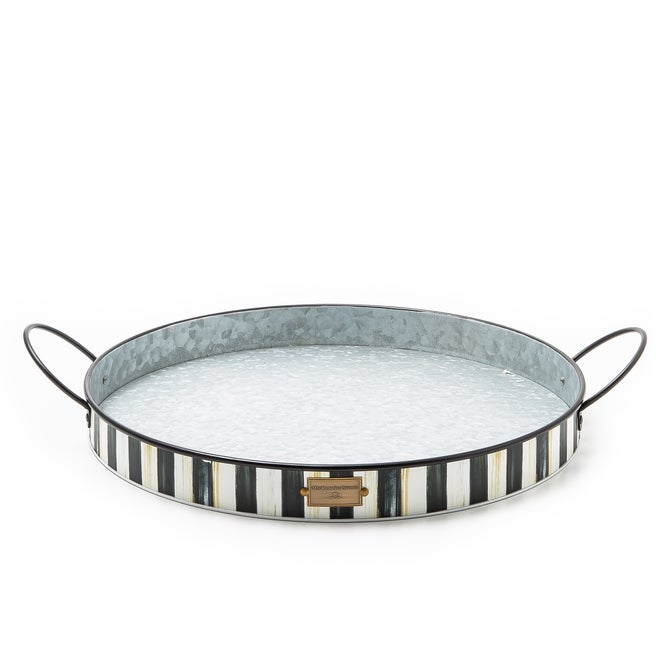 Spectator Galvanized Serving Trays, Set of 2 image number 2
