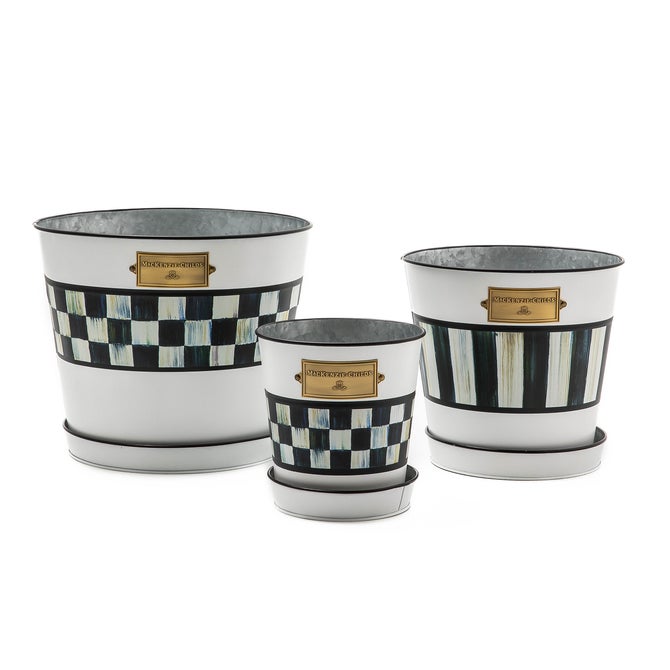 Spectator Pots & Saucers, Set of 3 image number 0