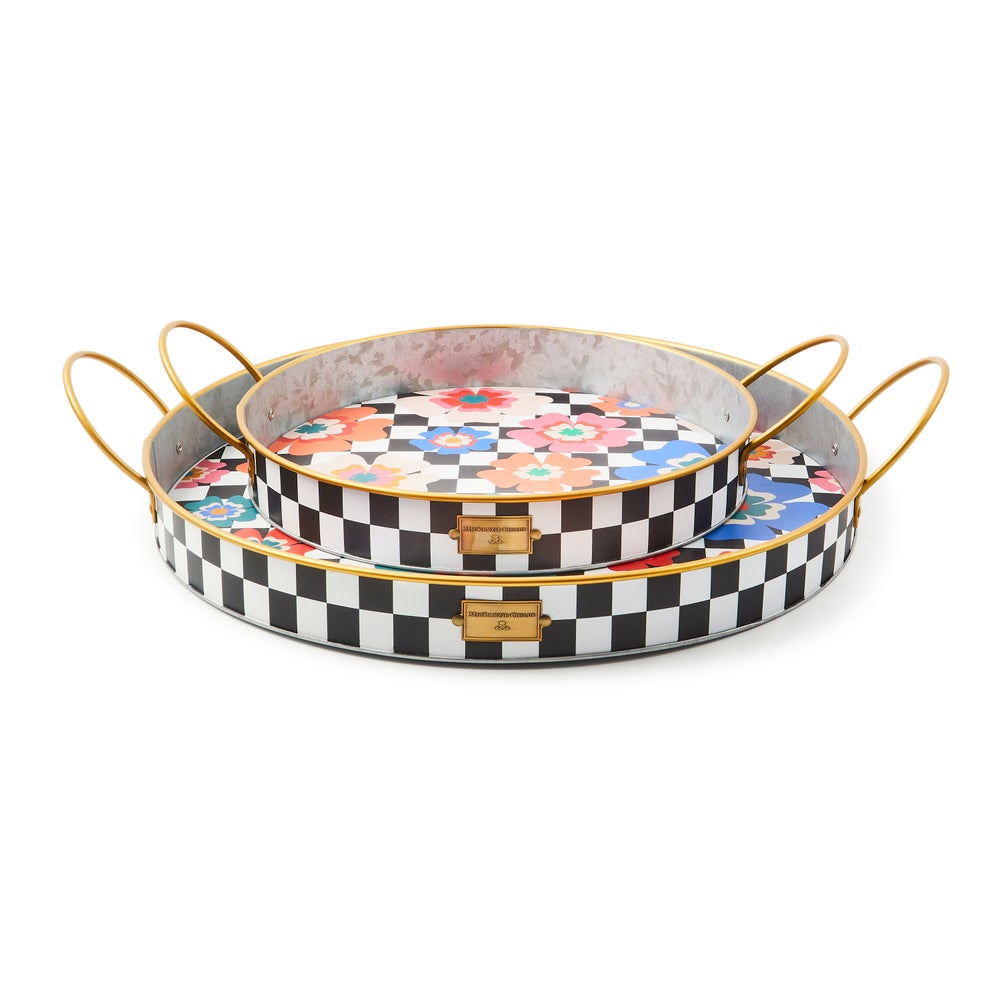 Dolce Vita Serving Trays, Set of 2 mackenzie-childs Panama imagen 1