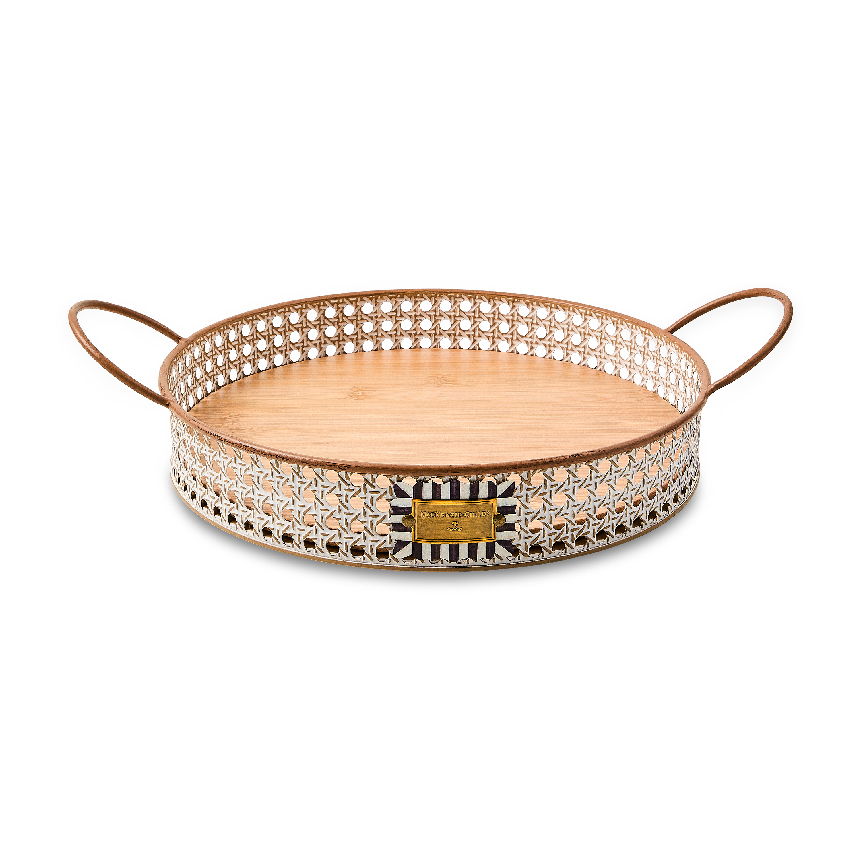 MacKenzie-Childs Cane Small Serving Tray