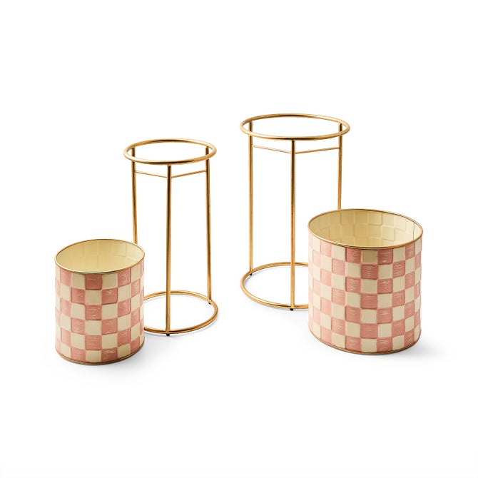 Rosy Check It Out Planters, Set of 2 image number 2