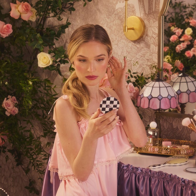 MC x Goody Courtly Check Compact Mirror image number 1