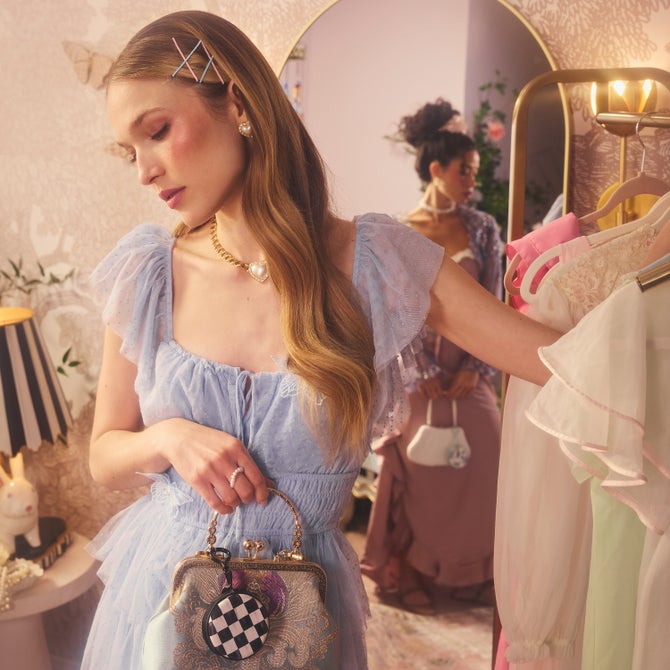 MC x Goody Courtly Check Purse Charm Elastics 15 CT image number 5