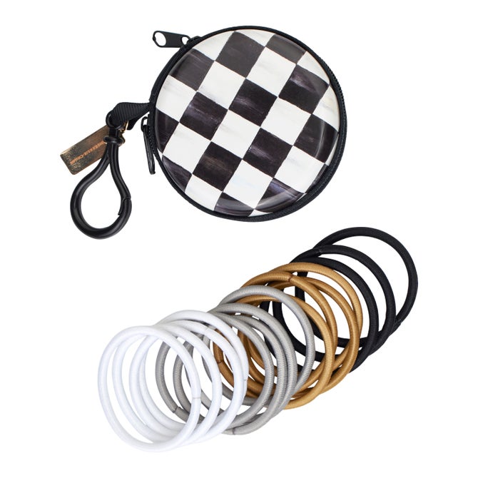 MC x Goody Courtly Check Purse Charm Elastics 15 CT image number 0