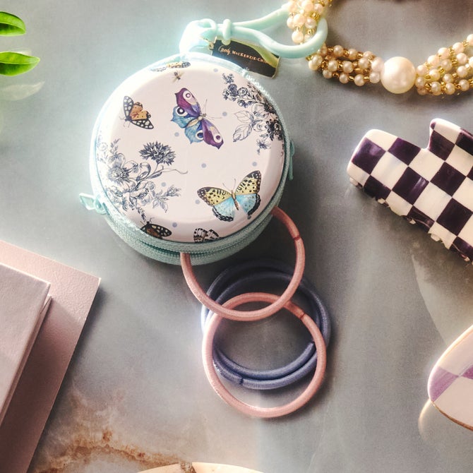 MC x Goody Butterfly Toile Purse Charm Elastic 15 CT image number 7