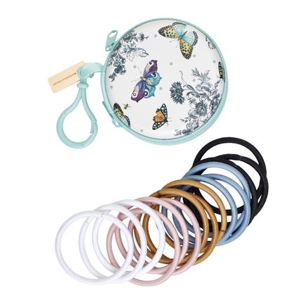 MC x Goody Butterfly Toile Purse Charm Elastic 15 CT