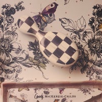 MC x Wet Brush Courtly Check Mini Detangler Brush