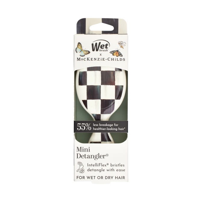 MC x Wet Brush Courtly Check Mini Detangler Brush image number 2