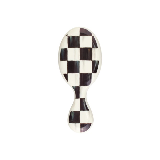 MC x Wet Brush Courtly Check Mini Detangler Brush image number 3