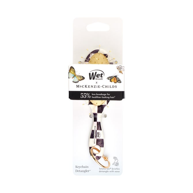 MC x Wet Brush Courtly Check Keychain Detangler Brush image number 2