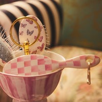 MC x Wet Brush Rosy Check Keychain Detangler Brush