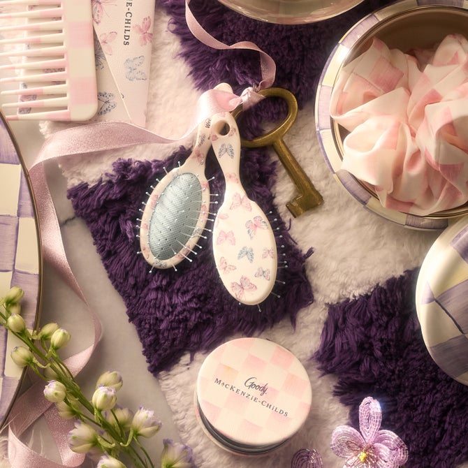 MC x Wet Brush Butterfly Hill Keychain Detangler Brush image number 7