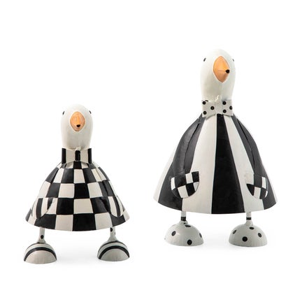 Striped Metal Goose