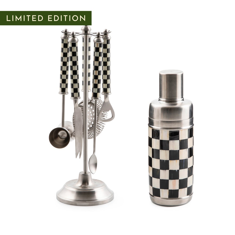 Courtly Check 3260 Cocktail Set mackenzie-childs Panama imagen 1