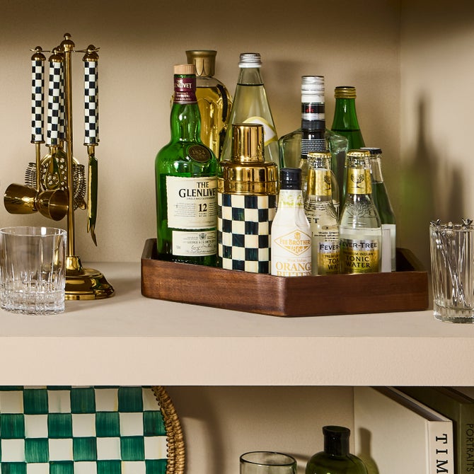 Courtly Check 3260 Gold Cocktail Shaker image number 5