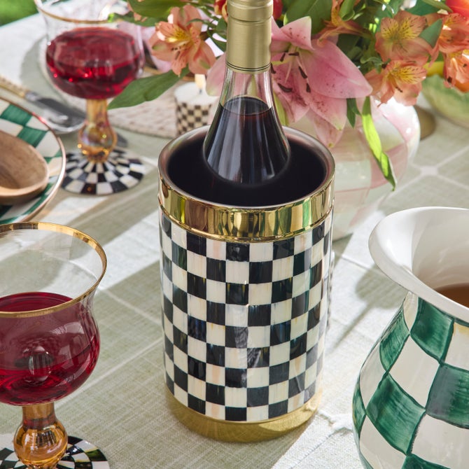 Courtly Check 3260 Gold Wine Cooler image number 3