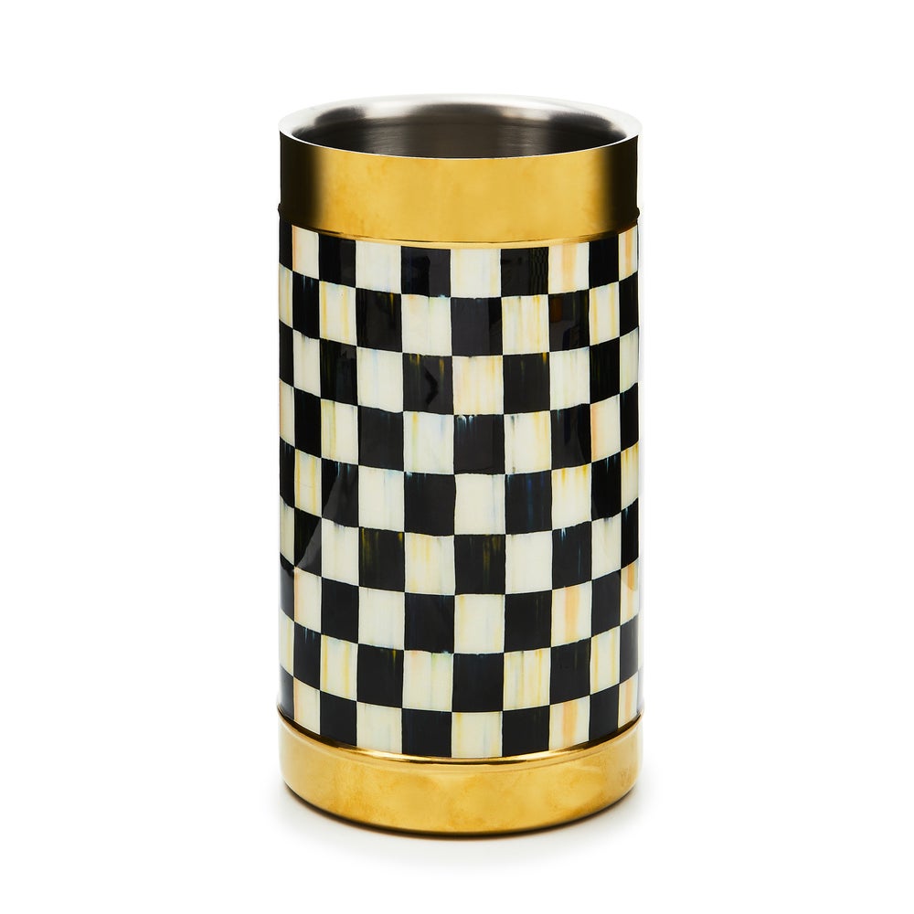 Gold Courtly Check 3260 Barware - Courtly Check, Wine Cooler mackenzie-childs Panama imagen 1