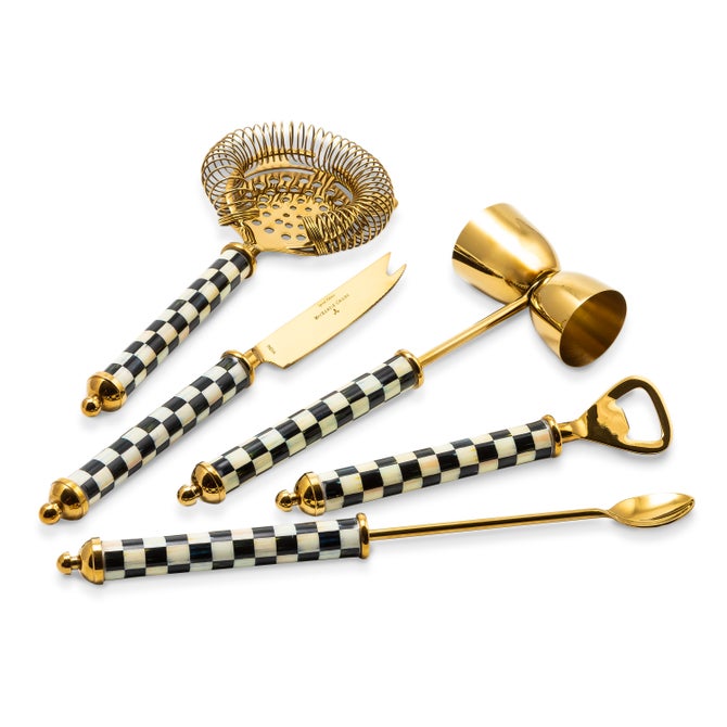 Gold Courtly Check 3260 Barware image number 15