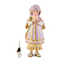 Patience Brewster Nativity Piping Girl with Kitten Figures