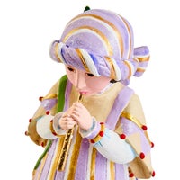 Patience Brewster Nativity Piping Girl with Kitten Figures