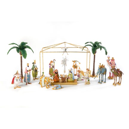 Patience Brewster Nativity Balthazar on Camel Ornament