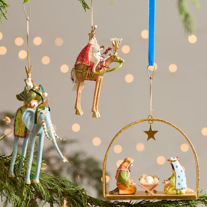 Patience Brewster Nativity Ornament image number 12