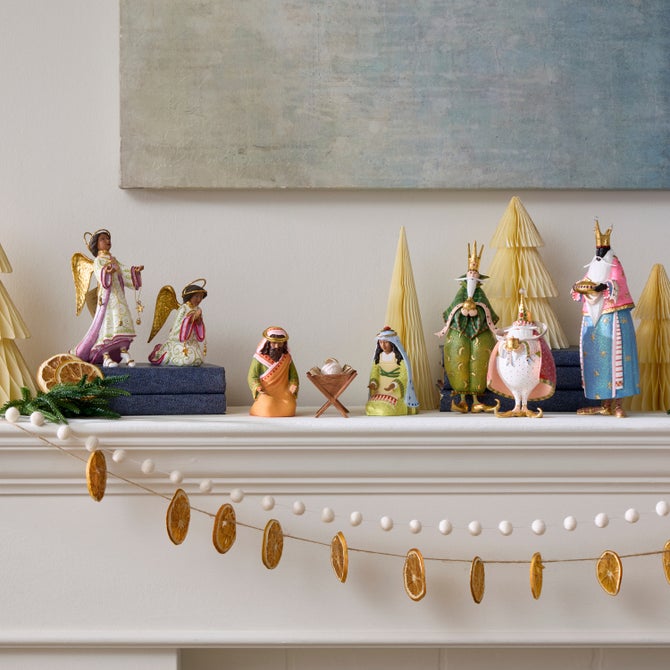 Patience Brewster Nativity World Praying Angel Figure image number 6