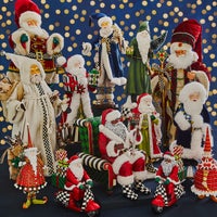 Patience Brewster Dash Away Red Mrs. Santa Figure