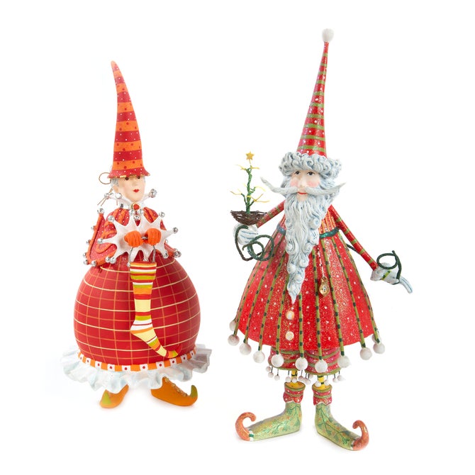 Patience Brewster Dash Away Red Mrs. Santa Figure image number 3