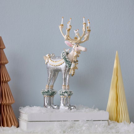 Patience Brewster Moonbeam Dasher Reindeer Figure