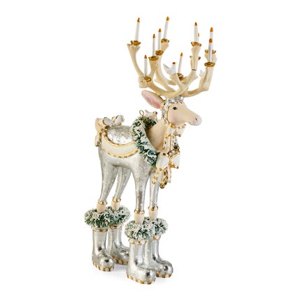 Patience Brewster Moonbeam Dasher Reindeer Figure