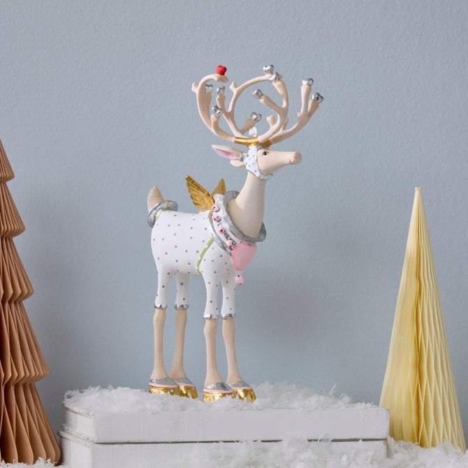 Patience Brewster Moonbeam Cupid Reindeer Figure image number 1