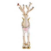 Patience Brewster Moonbeam Cupid Reindeer Figure