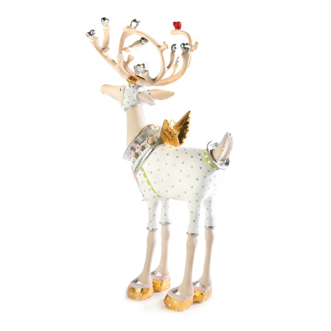 Patience Brewster Moonbeam Cupid Reindeer Figure image number 4