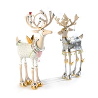 Patience Brewster Moonbeam Cupid Reindeer Figure