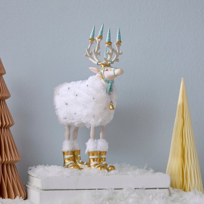 Patience Brewster Moonbeam Blitzen Reindeer Figure image number 1