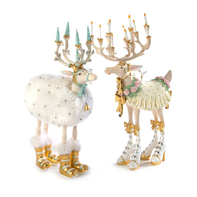 Patience Brewster Moonbeam Blitzen Reindeer Figure image number 3